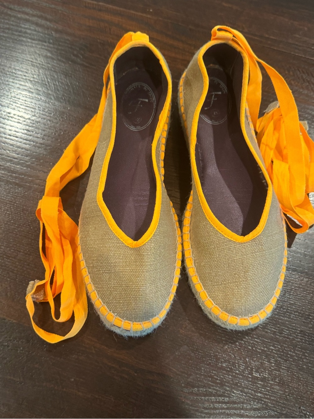 Flabelus Summer Swing Cuero flats